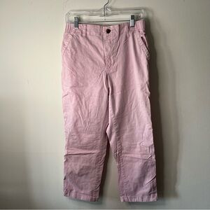 Old Navy OG Chino High-Waisted Chino Pants in Wisteria Mist Pink Size Petite M